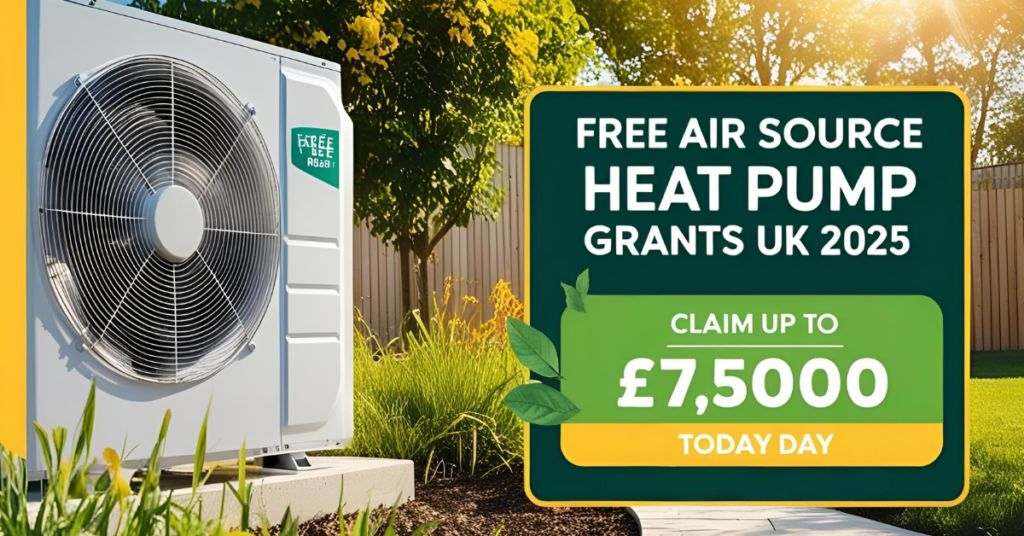 Free Air Source Heat Pump Grants 2025
